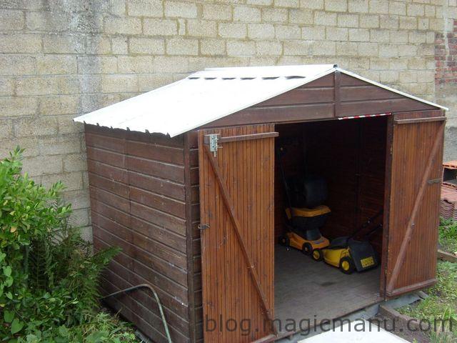 Blog de magicmanu : Aménagement de notre maison, Abri de jardin - Le toit