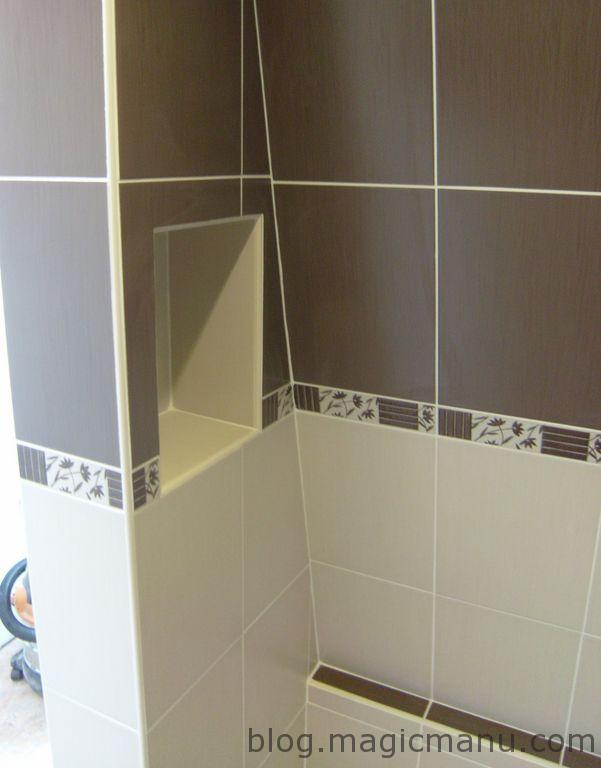 Blog de magicmanu : Aménagement de notre maison, Carrelage de la douche