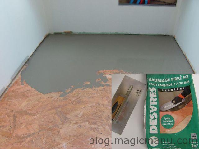 Blog de magicmanu : Aménagement de notre maison, Carrelage sur plancher bois : préparation du sol