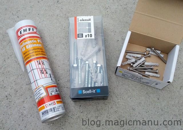 Blog de magicmanu : Aménagement de notre maison, Clôture façade en PVC
