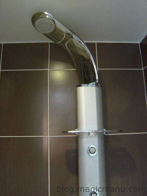 Blog de magicmanu : Aménagement de notre maison, Colonne de douche Hydromassante