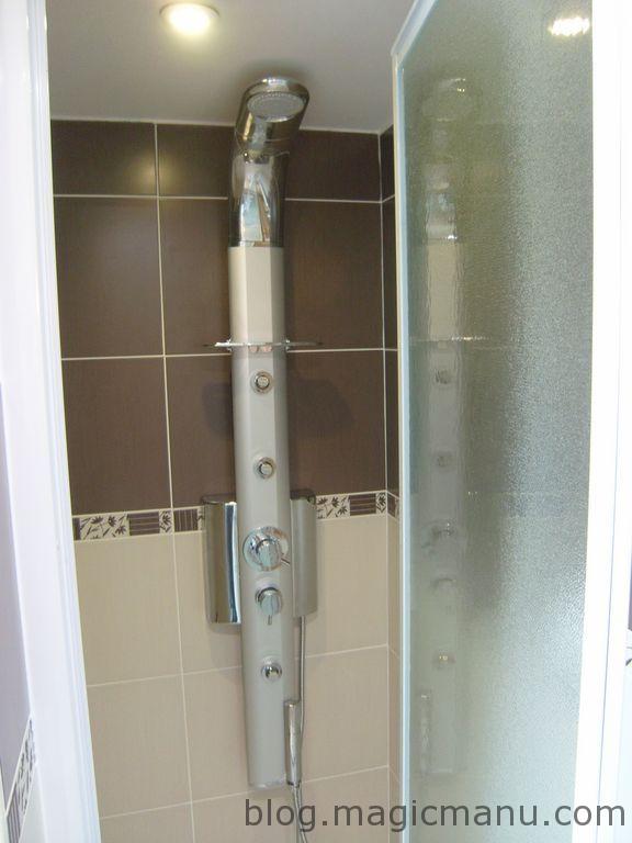 Blog de magicmanu :Aménagement de notre maison, Colonne de douche Hydromassante