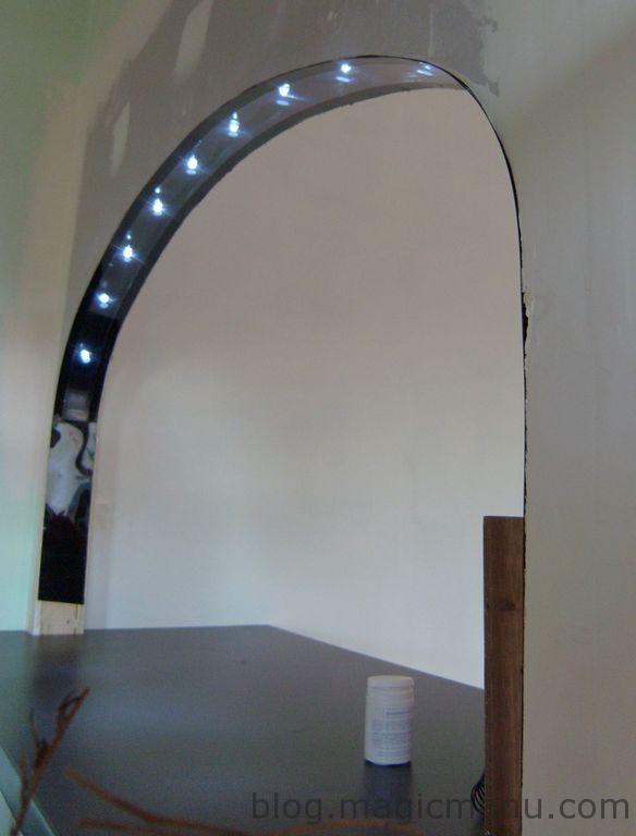 Blog de magicmanu : Aménagement de notre maison, Eclairage à LED du passe-plat