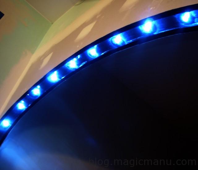 Blog de magicmanu :Aménagement de notre maison, Eclairage à LED du passe-plat
