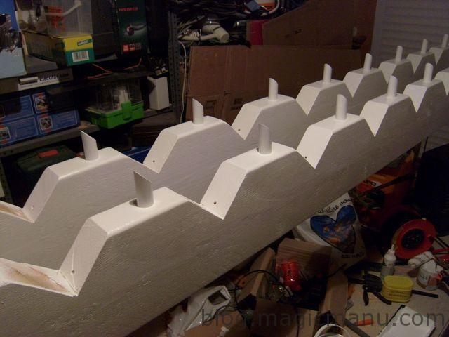 Blog de magicmanu : Aménagement de notre maison, Finitions escalier avant assemblage