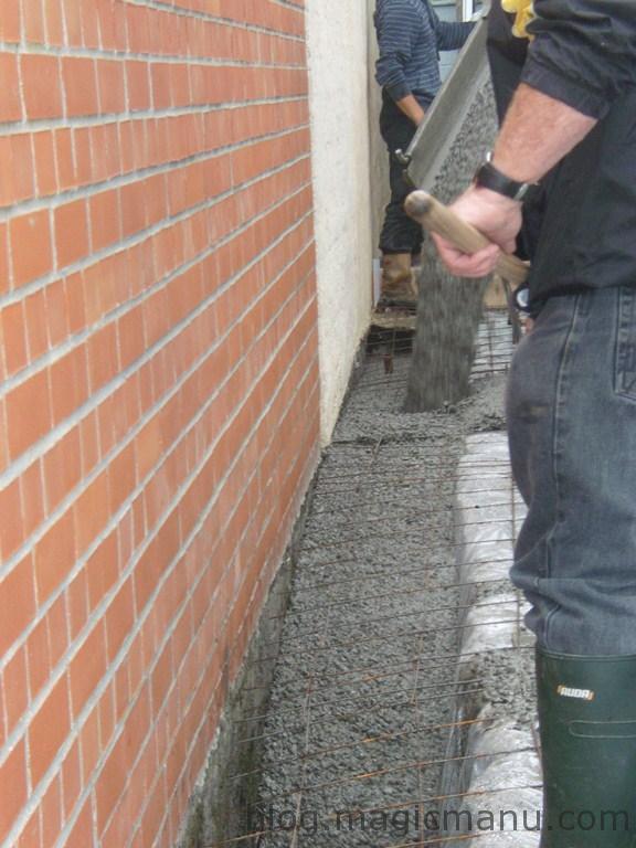 Blog de magicmanu : Aménagement de notre maison, Garage : coulage de la dalle béton