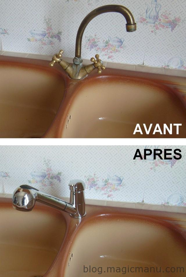 Blog de magicmanu :Aménagement de notre maison, Mitigeur douchette cuisine