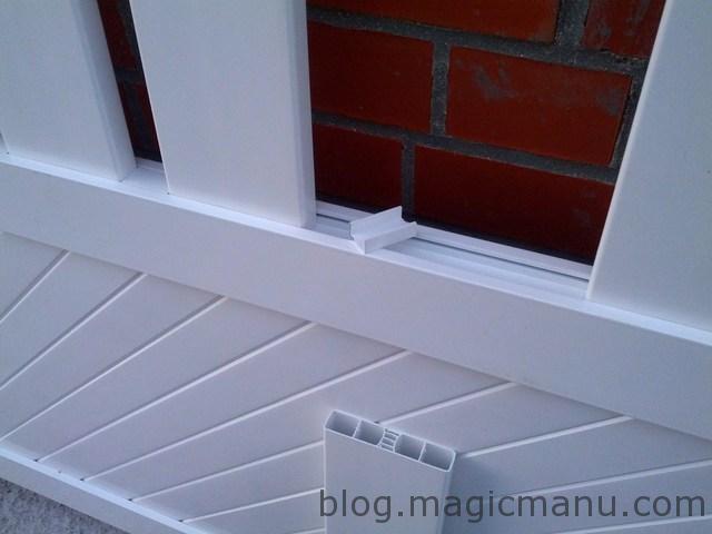 Blog de magicmanu : Aménagement de notre maison, Portail coulissant : l'assemblage
