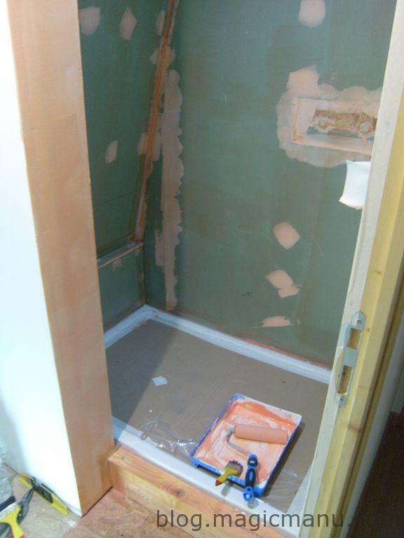 Blog de magicmanu : Aménagement de notre maison, SPEC (Système de Protection à l'Eau sous Carrelage)