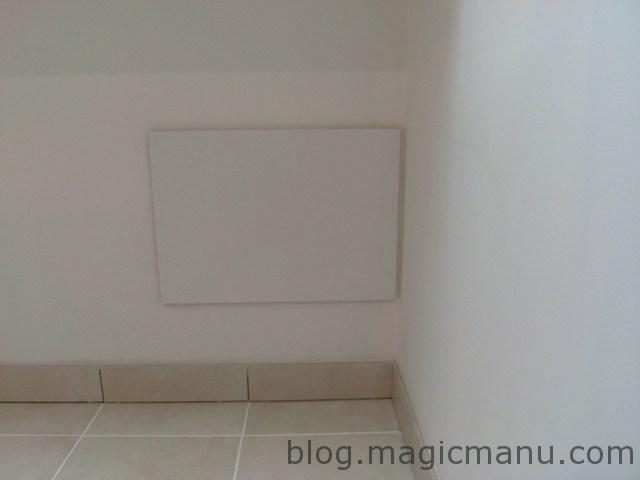 Blog de magicmanu : Aménagement de notre maison, Trappe d'accès plomberie
