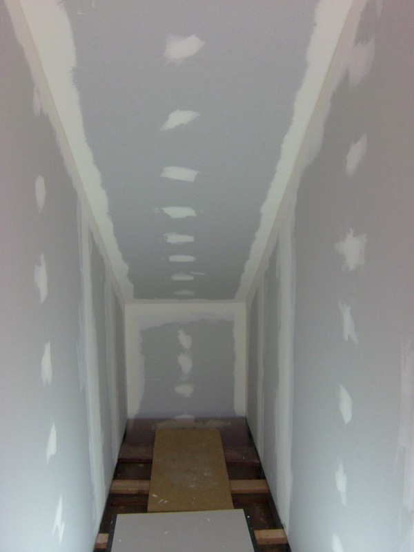 Blog de magicmanu :Aménagement de notre maison, Bandes placo escalier
