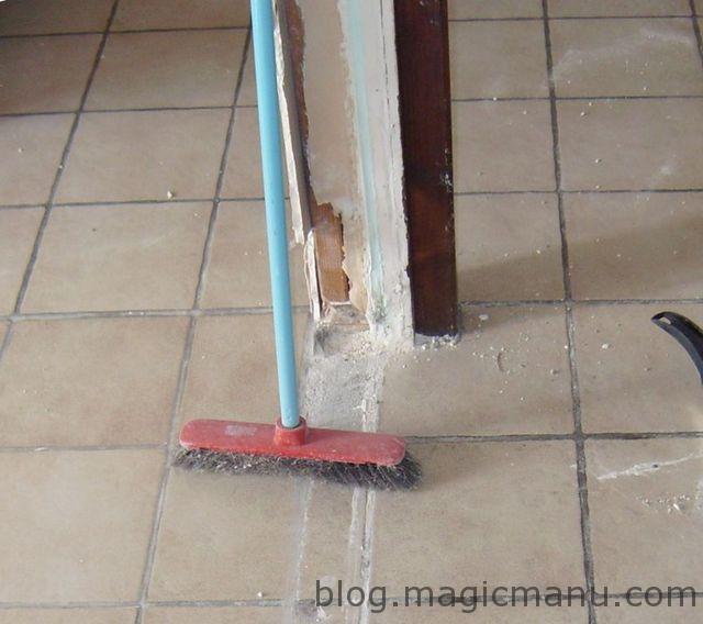 Blog de magicmanu : Aménagement de notre maison, Réparer du carrelage