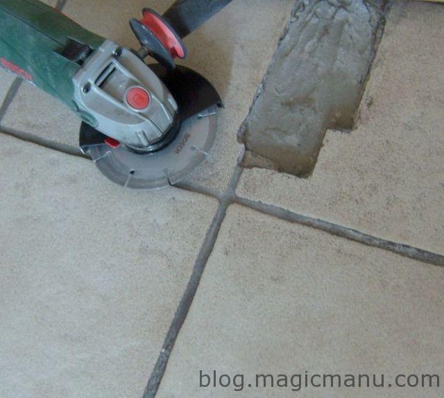Blog de magicmanu : Aménagement de notre maison, Réparer du carrelage