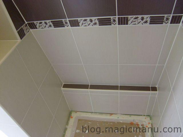 Blog de magicmanu : Aménagement de notre maison, Carrelage de la douche