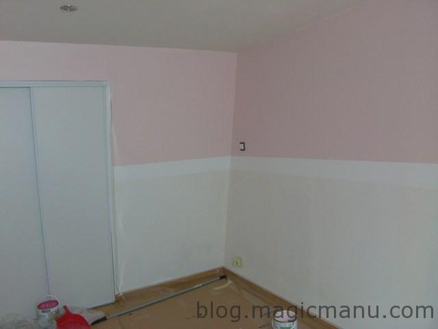 Blog de magicmanu : Aménagement de notre maison, Peinture chambre bébé
