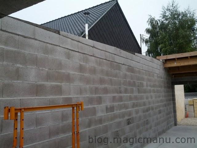 Blog de magicmanu : Aménagement de notre maison, Garage : la toiture en bac acier isolé