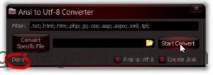 Ansi to Utf-8 Converter_2