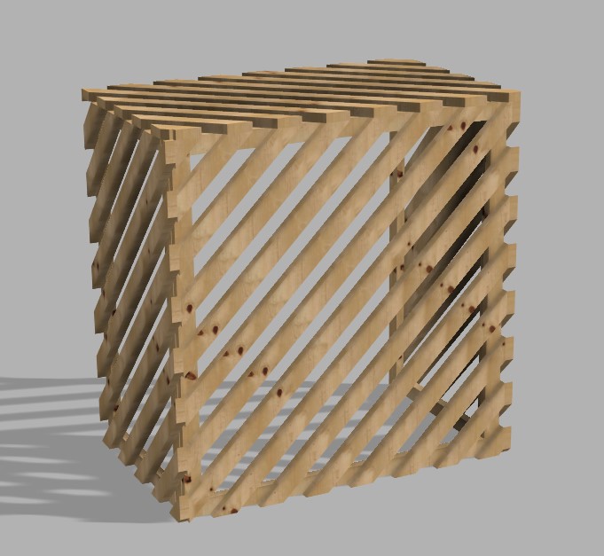 Fabriquer un cache climatiseur en bois – MagicManu