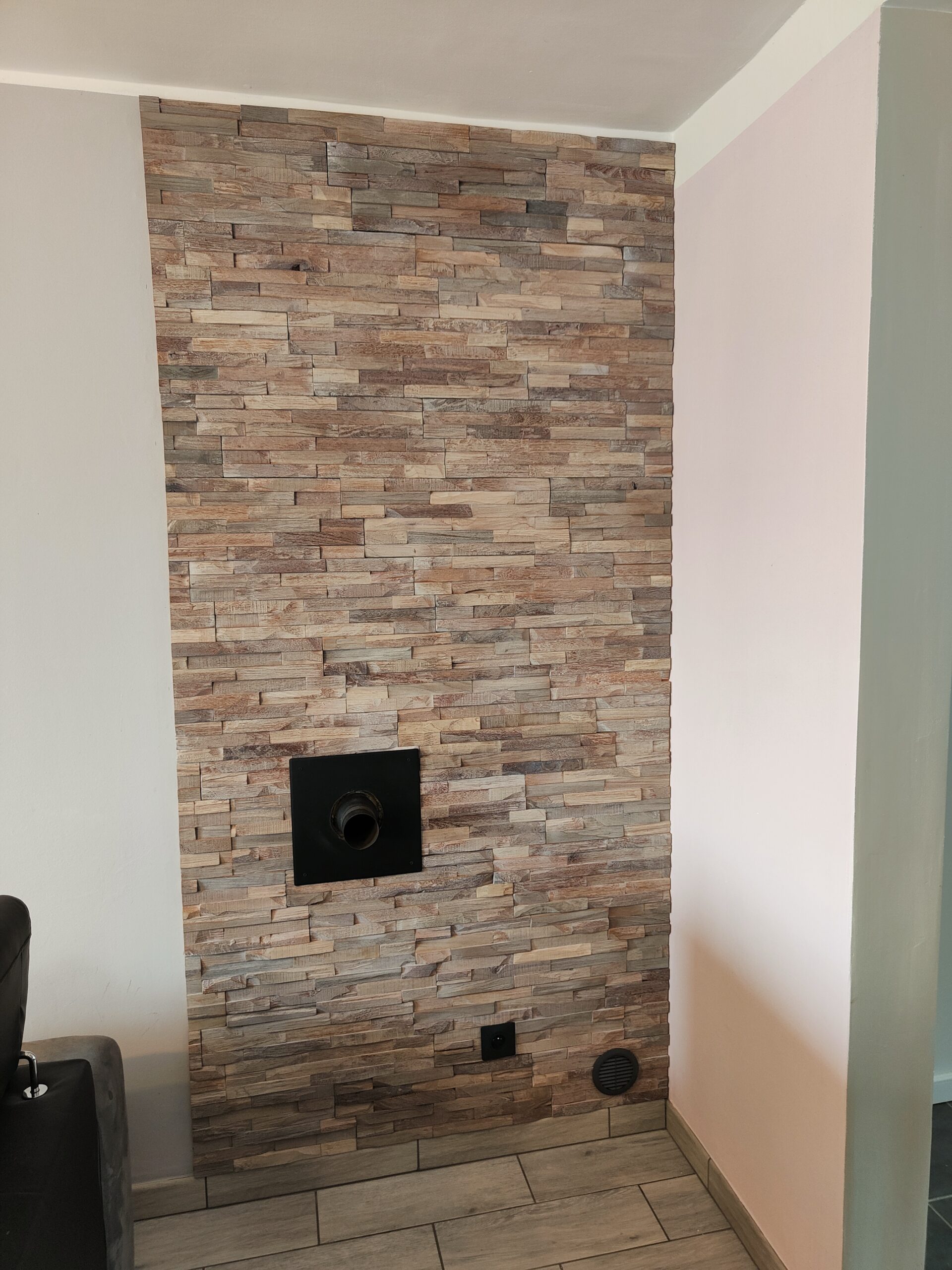 Comment poser des plaquettes de parement murales en bois derrière un — free download